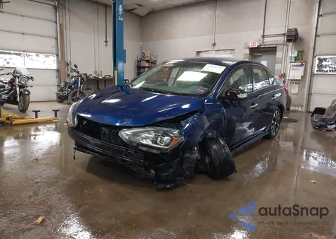 2019 Nissan Sentra Sr z USA, uszkodzony, nr VIN 3N1AB7AP3KY304311